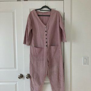 Happy French Gang Jumpsuit Lavender